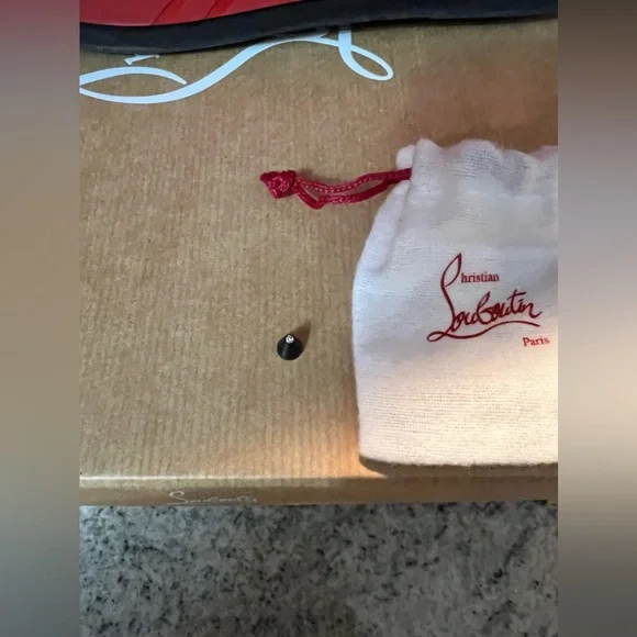 Christian Louboutin “Loubille Flat/Pat/VV/Calf/GG” - Picture 11 of 11